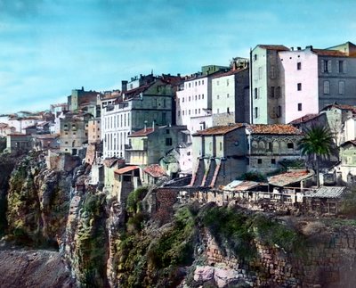 アルジェ、オランに次ぐアルジェリア第3の都市、コンスタンティーヌ（1920年代頃 作： Unbekannter Künstler