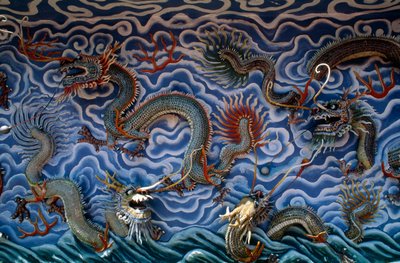 中国の神話や伝説をテーマにしたテーマパーク「ドラゴンズ・ホー・パー・ヴィラ（タイガーバーム・ガーデン）」（シンガポール、シンガポール共和国 作： Benjamin Baud
