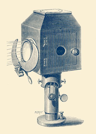 ステージ上の人物を照らすための電灯 作： Unbekannter Künstler