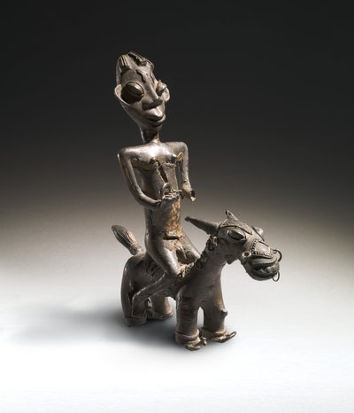 乗馬フィギュア、おそらく1700年代 作： Unbekannt