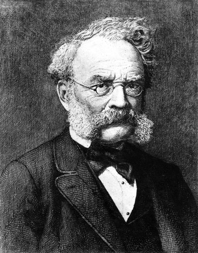 エルンスト・ヴェルナー・フォン・シーメンス、ドイツの電気技師、発明家、1880年頃 作： Unbekannt