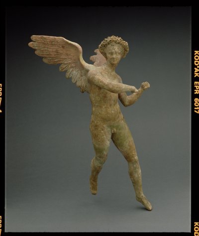 飛行するエロス 小アジアのミリナで作られた像 ギリシア、ヘレニズム時代、前150～100年頃（テラコッタ 作： Unbekannt