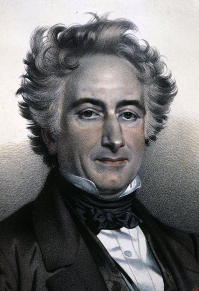 ウジェーヌ・シュヴルール、1830-1840年頃（エングレーヴィング） 作： Unbekannter Künstler