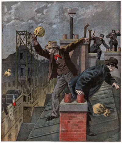 ドレフュス事件の極右。 1899年（彫刻） 作： Unbekannter Künstler