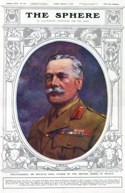 ダグラス・ヘイグ元帥（フランス駐留英軍司令官 作： Unbekannter Künstler