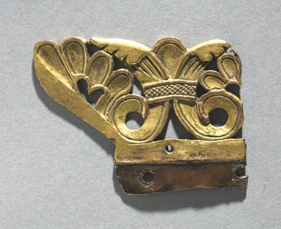 聖骨箱の神社からの装飾用の紋章の断片、c.1165-1180 作： Unbekannt