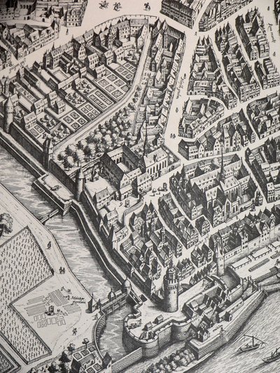 フランクフルト・カルメル会修道院 1628年 作： 無名の画家