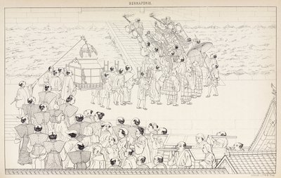 葬式の行列（日本 作： Unbekannt