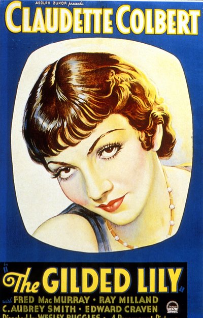 クローデット・コルベールとウェズリー・ラグルズの「金色の百合」 1935年 作： Unbekannt