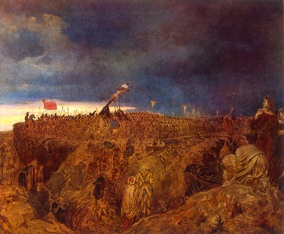 ゴルゴダ（キリストの磔刑）。1869年。イリヤ・レピーヌ画。(18441930).ロシアの画家。 作： Unbekannter Künstler