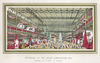 1851年ハイドパークでの大博覧会 作： Unbekannter Künstler