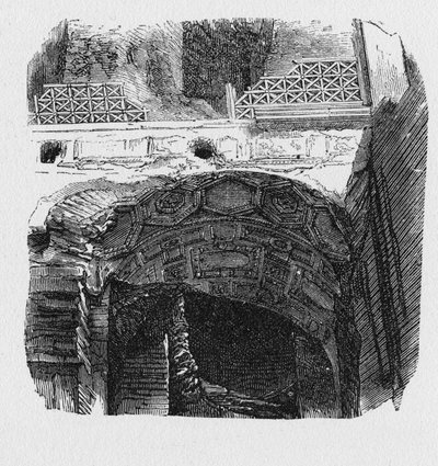 古代ローマの歴史。1872年のローマのエングレービング 作： Unbekannt