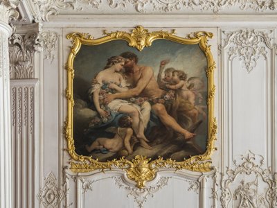 ヘラクレスとヒビのハイメン。シャルル・トレモリエール(1703-1739)の作品。王子の部屋。パリ、ホテル・ド・スービズ 作： Unbekannt