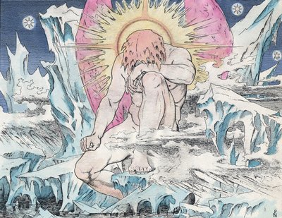 サミュエル・テイラー・コールリッジ作『老水夫物語』の挿絵 作： Unbekannter Künstler