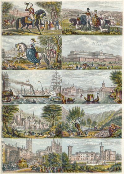1851 年の挿絵 作： Unbekannter Künstler