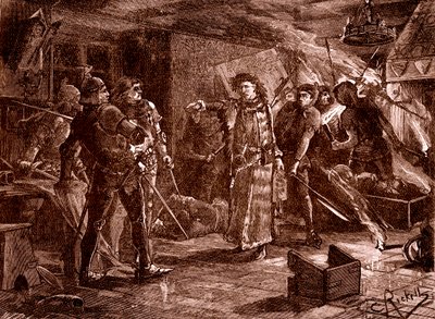 1399年、イングランド王ヘンリー4世に対する反乱 作： Unbekannter Künstler