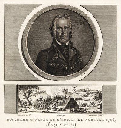 ジャン・ニコラ・ウシャール（フランス革命期の北軍司令官、1793年に臆病者として処刑される 作： Unbekannt