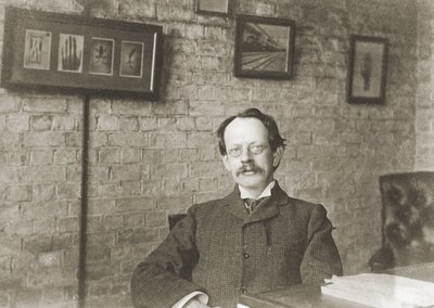 ジョセフ・ジョン・トムソン、イギリスの物理学者、1900年頃 作： Unbekannter Künstler