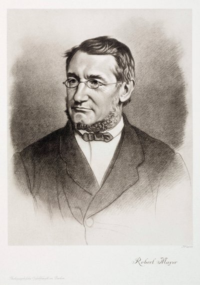 ユリウス・ロベルト・フォン・マイヤー、ドイツの物理学者、1870年代頃 作： Unbekannt