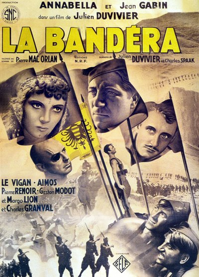 ラ・バンデラ』ジュリアン・デュヴィヴィエ監督 アナベラ、ジャン・ギャバン出演 1935年 作： Unbekannt