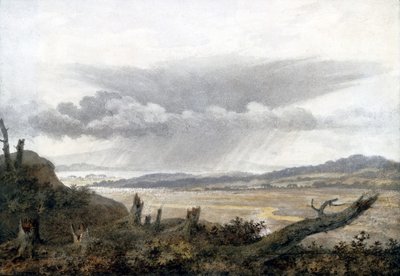 風景と雲の習作 ルーク・ハワード作 1808-1811年頃 作： Unbekannter Künstler