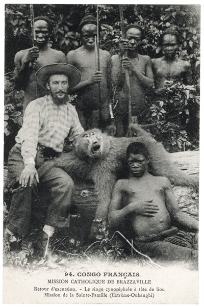 獅子頭のコノハズク 1910年頃（リトグラフ 作： Unbekannt