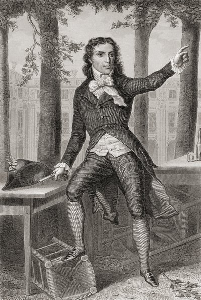 Lucie Simplice Camille Benoît Desmoulins 作： Unbekannt