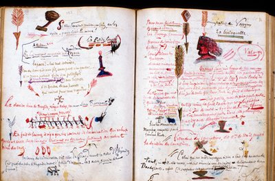 Manche N* 086, Musee de St Sauveur le Viscount, Manuscript by Jules Barbey d