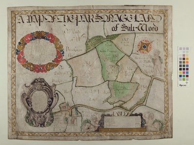 ソルトウッド牧師館の地図 作： Alec Hunter