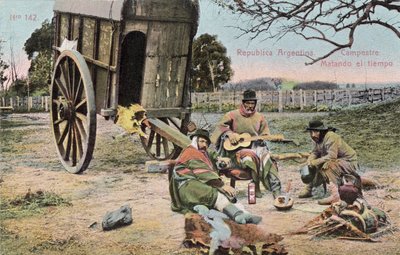 マティンド・デル・ティエンポ、アルゼンチン、1910年頃（はがき） 作： Unbekannter Künstler
