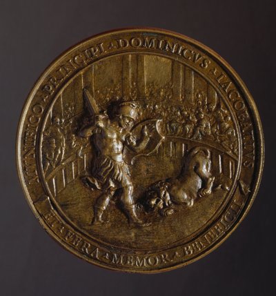 1656～1657年にローマを襲ったペストを記念したメダル 作： William M. Timlin