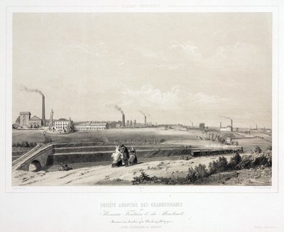 鉱業、石炭 Monceau Fontaine & du Martinet Coalmining Ltd. （ベルギー 作： Unbekannt