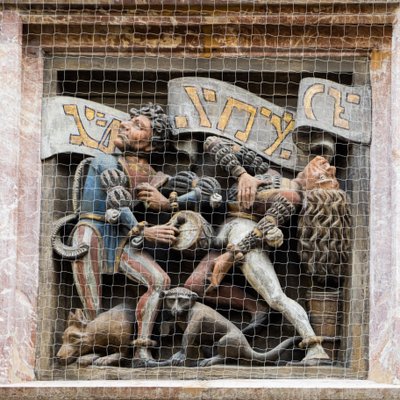 Morris-tanssijat, helpotus Goldenes Dachl Orielissa, Innsbruck, Tiroli, Itävalta, Eurooppa (kuva) 作： Unbekannter Künstler