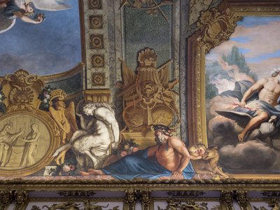 神話上の人物。フランソワ・ペリエ（1594-1649）による絵画装飾 作： Unbekannt