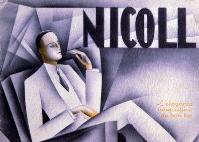 ニコル、メンズ・エレガンス・イン・グッド・センス、1930年頃（プリント） 作： Unbekannter Künstler