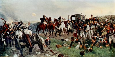 ワーテルローの戦いの夜 作： Unbekannter Künstler