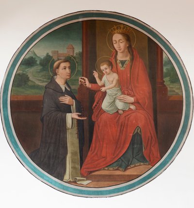 教区教会 (Sint-Denijs-Boekel、教区教会 Sint-Denijs)。 北通路。 壁画。 作： Unbekannter Künstler