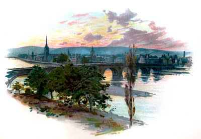 Perth de Bridge End 作： Unbekannter Künstler