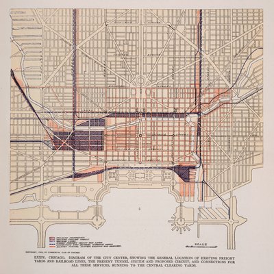 プレートLXXIV（シカゴの地図より 作： Unbekannt