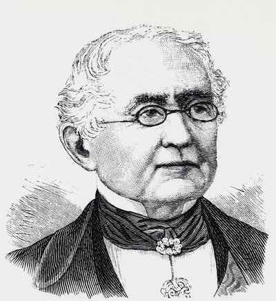 ロシアの外務大臣アレクサンドル・ゴルチャコフ（1798-1883）の肖像 作： William M. Timlin