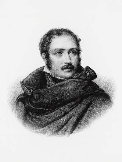 フランスの軍人、第一帝政期の王子、1805年から1814年までイタリア総督を務めたEugene de Beauharnais (1781-1824)の肖像、エングレーヴィング 作： William M. Timlin