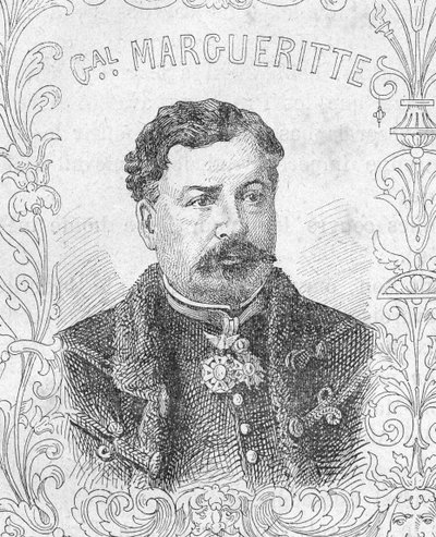 フランス人将軍ジャン＝オーギュスト・マルゲリットの肖像（プロイセン戦争時 作： Unbekannter Künstler