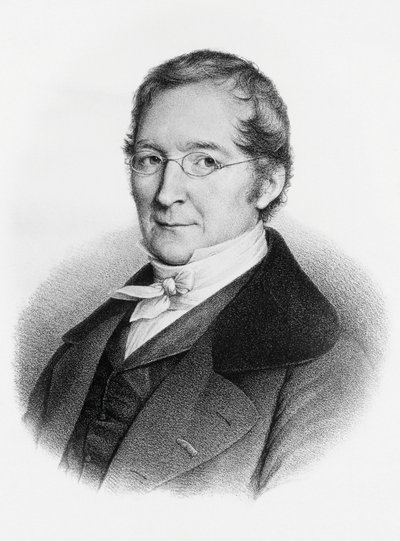 フランスの化学者・物理学者、ジョゼフ＝ルイ・ゲイ＝リュサック（1778-1850）の肖像、エングレーヴィング 作： William M. Timlin