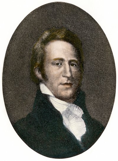 ウィリアム・クラーク（1770～1838）の肖像 アメリカの探検家。 作： Unbekannter Künstler