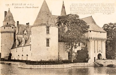 ポストカード/Chateau de Plessis Bourre/Ecuille/Maine et Loire/Pays de Loire/France 作： William M. Timlin