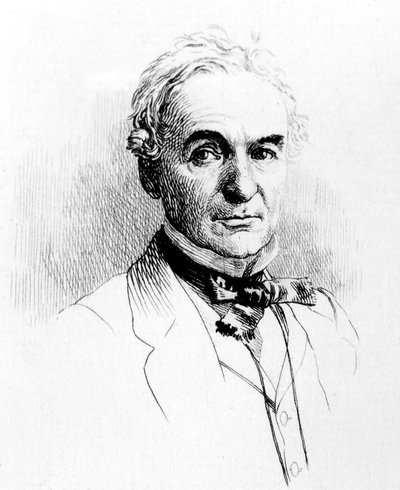 プロスペル・メリメ（1803-1870）フランスの作家 作： Unbekannter Künstler
