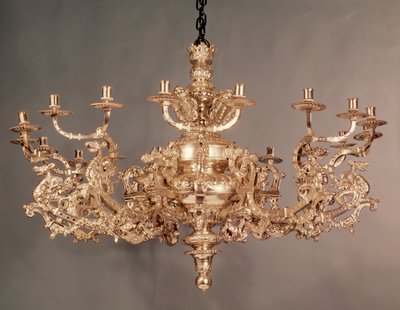 クイーン・アン・シャンデリア、1704年頃 作： Unbekannt