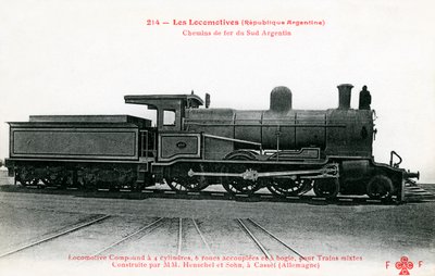 南アルゼンチン鉄道の車両 作： Unbekannter Künstler