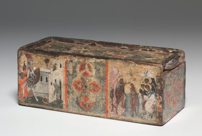 バプテストのジョンの生涯の場面が収められた聖骨箱、1300年代 作： Unbekannt