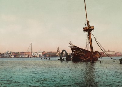 ハバナのレストラン「Restos del USS Maine」（写真 作： Unbekannt